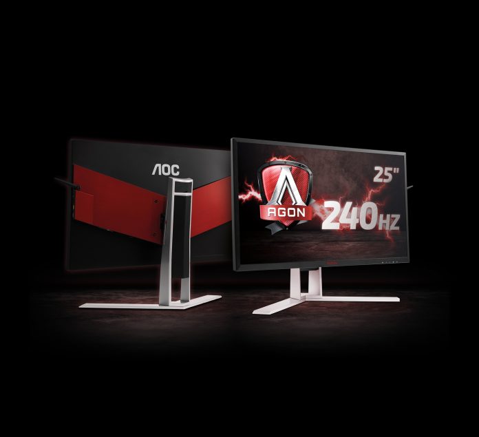 AGON AG251FG G-SYNC é o monitor de gaming mais rápido de sempre na AOC