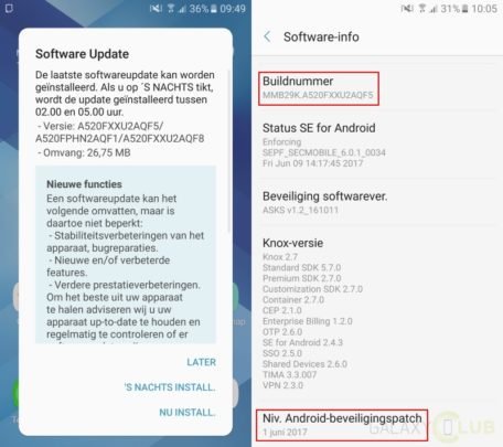 Samsung lança atualização para o Galaxy A5 (2017)